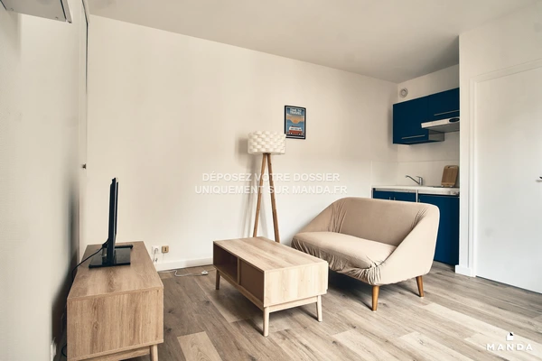 2 pièces meublé 15 Boulevard Carteret, Reims - 1e étage - 34m² - Lot n°17