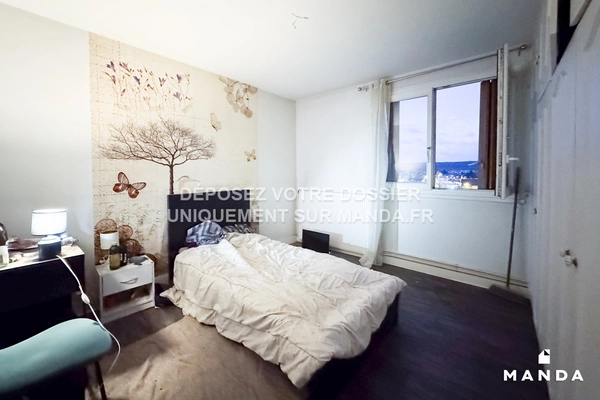 Chambre dans 5 pièces meublé 4 Rue Balzac, Les Clayes-sous-Bois - 5e étage - 11m²