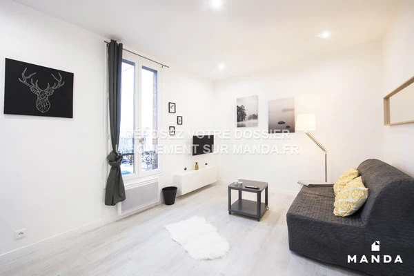 Studio meublé 412 Rue Gabriel Péri, Colombes - 1e étage - 18m²