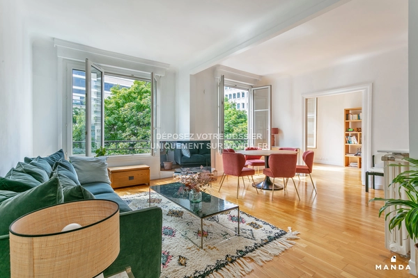 3 pièces meublé 43 Rue Cambronne, Paris - 3e étage - 70m²