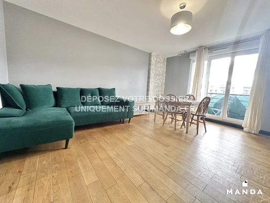 4 pièces meublé 8 Rue Charlie Chaplin, Évry - 2e étage - 76m²
