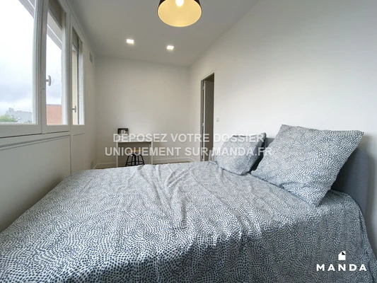 Chambre dans 5 pièces meublé 4 Rue Pierre Lescot, Créteil - 4e étage - 75m²