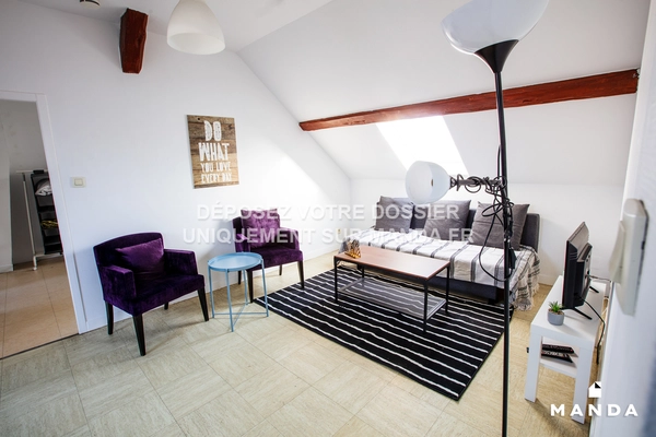 2 pièces meublé 37 Rue Berthelot, Le Havre - 4e étage - 24m² - Lot n°8