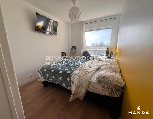 Chambre dans 6 pièces meublé 31 bis Rue Lebon, Sartrouville - 2e étage - 10m²