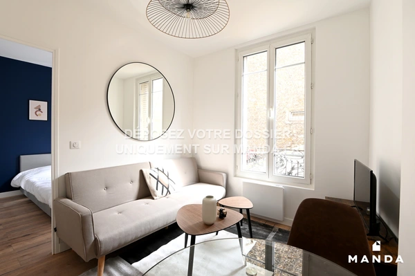 2 pièces meublé 87 Boulevard Jean Jaurès, Clichy - 1e étage - 22m² - Lot n°7